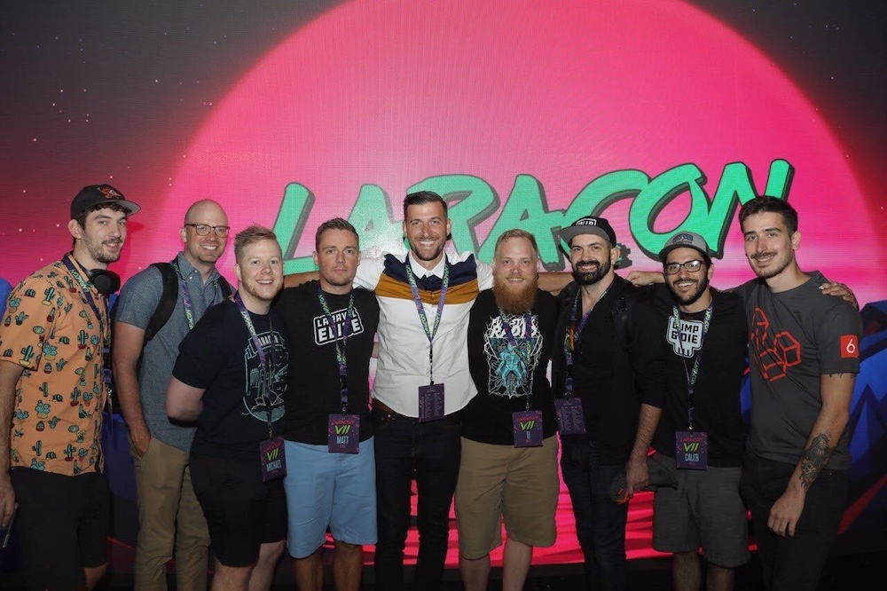 Photo from Laracon, the Laravel community conference